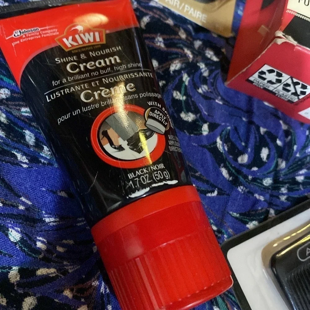 Brylcreem/ Kiwi Bundle NIB Men’s Hair Product Shoelaces Accessories